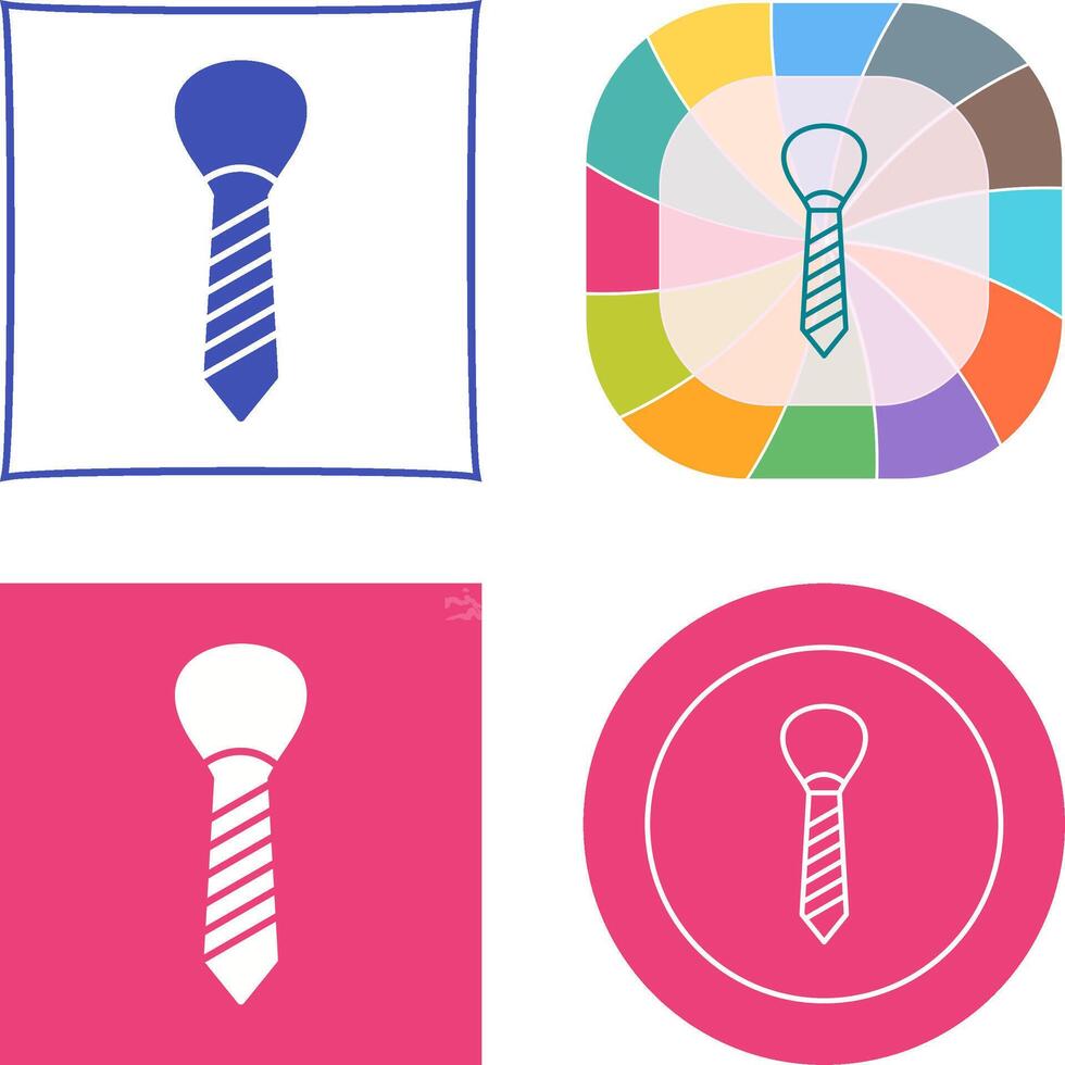 Tie Icon Design vector