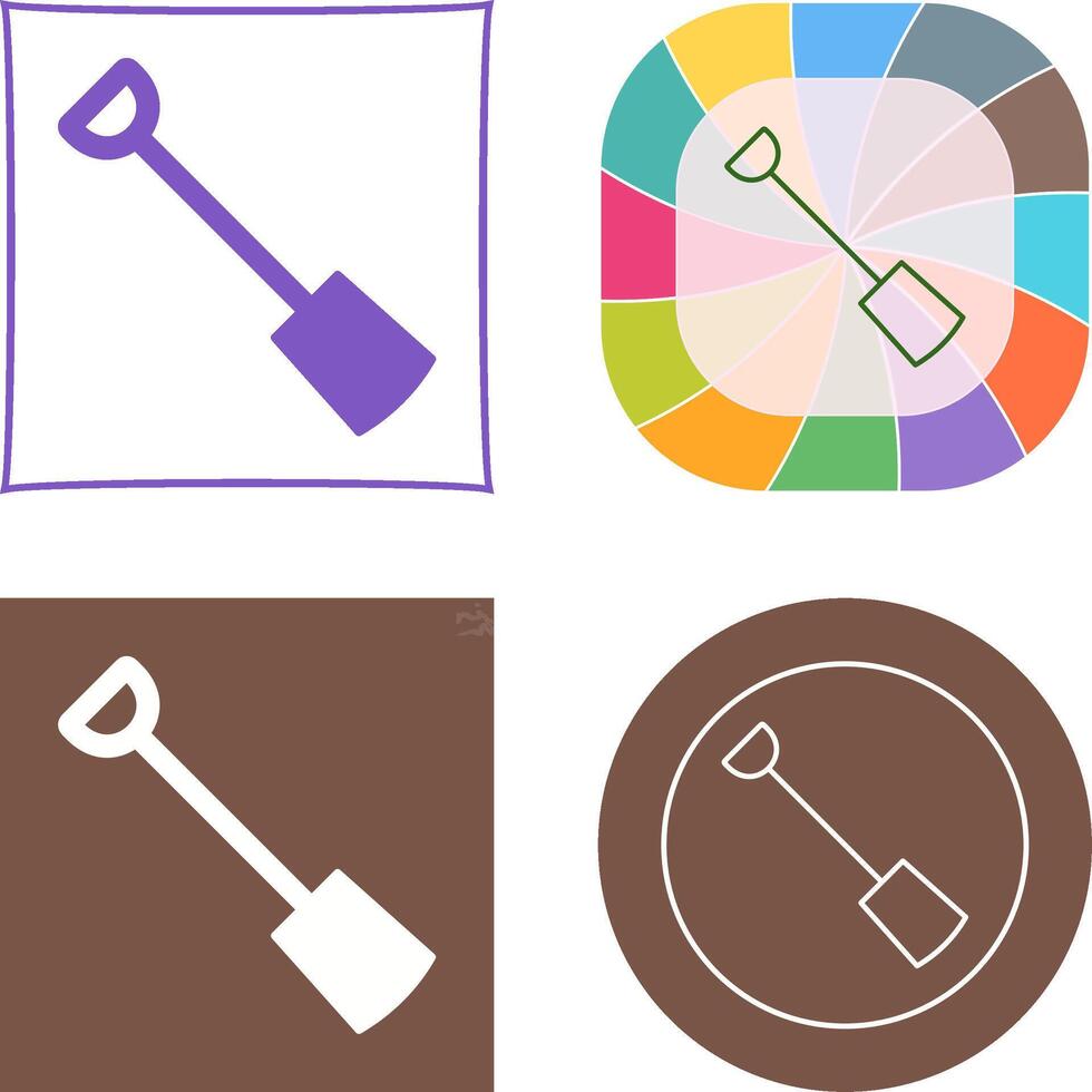 Hand Shovel Icon vector