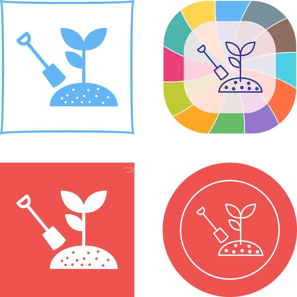 Plantation Icon Design vector