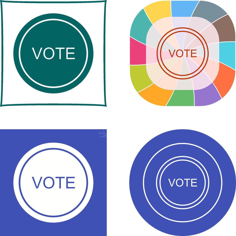 Vote Link Icon vector