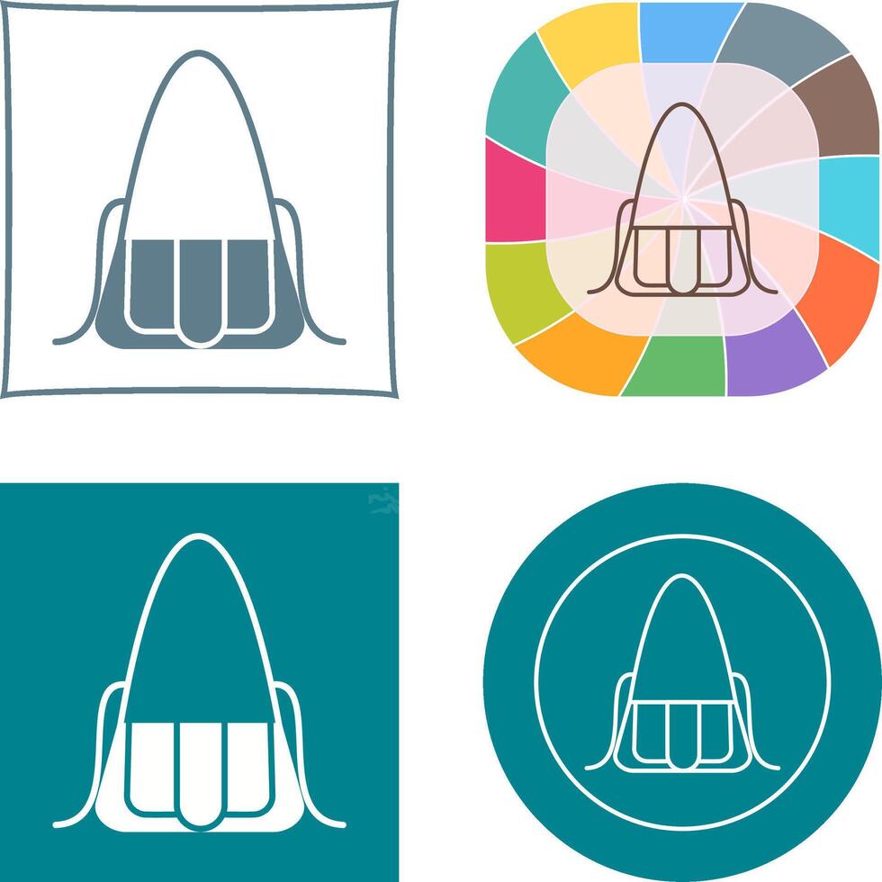 Bag Icon Design vector