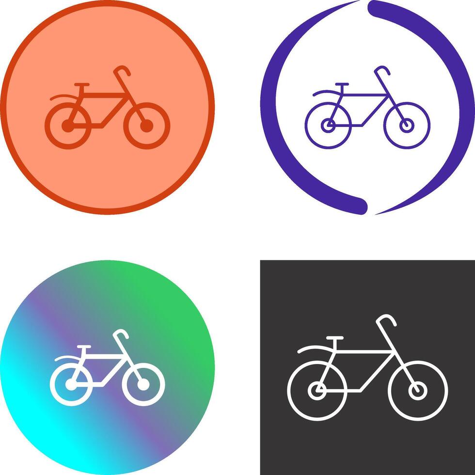Bicycle Icon Design vector