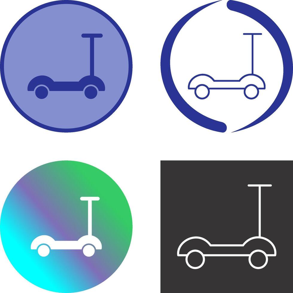 Scootie Icon Design vector
