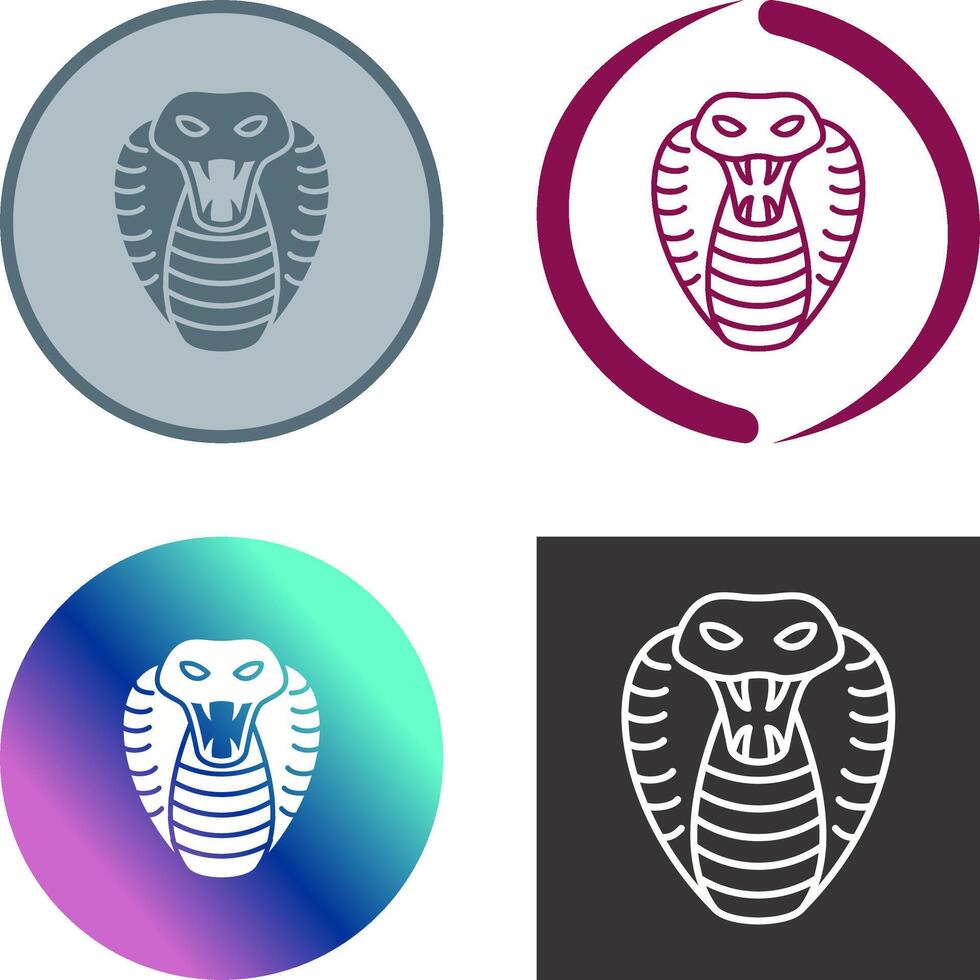 Snake Icon Design vector