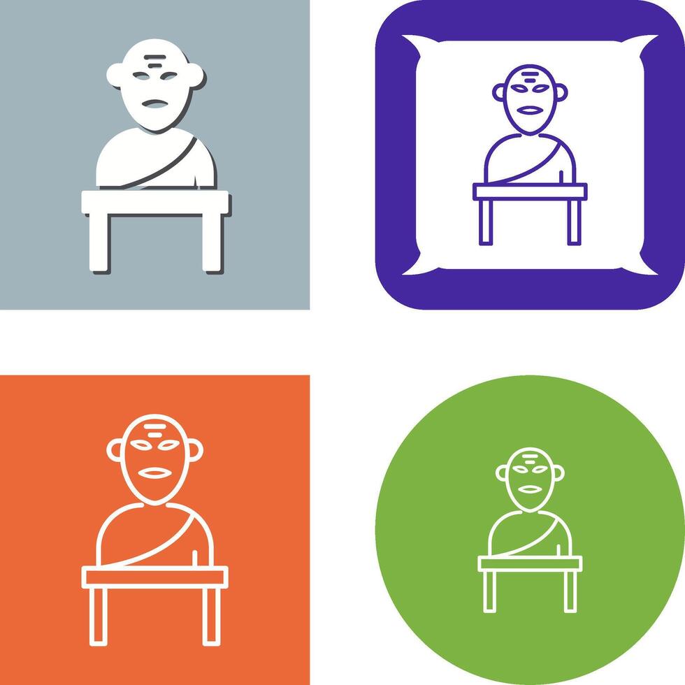 Greek god Icon Design vector
