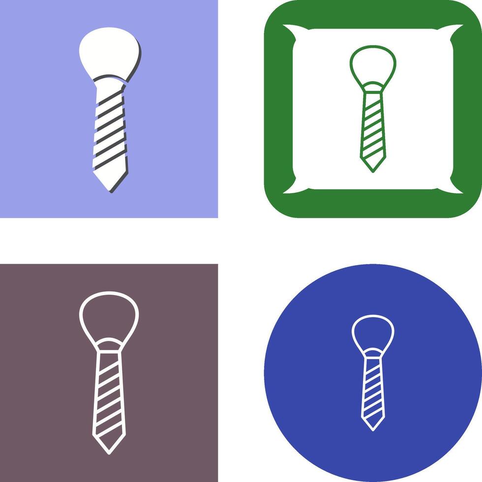 Tie Icon Design vector