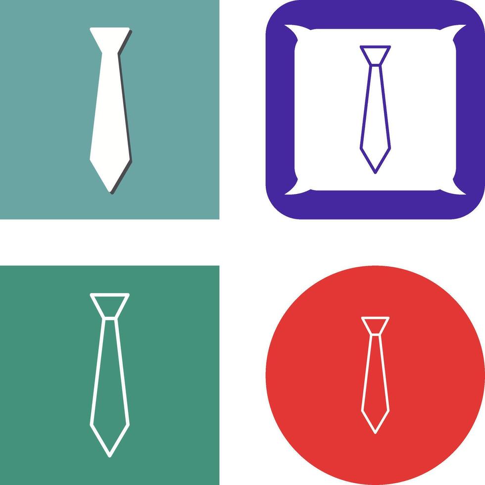 Tie Icon Design vector