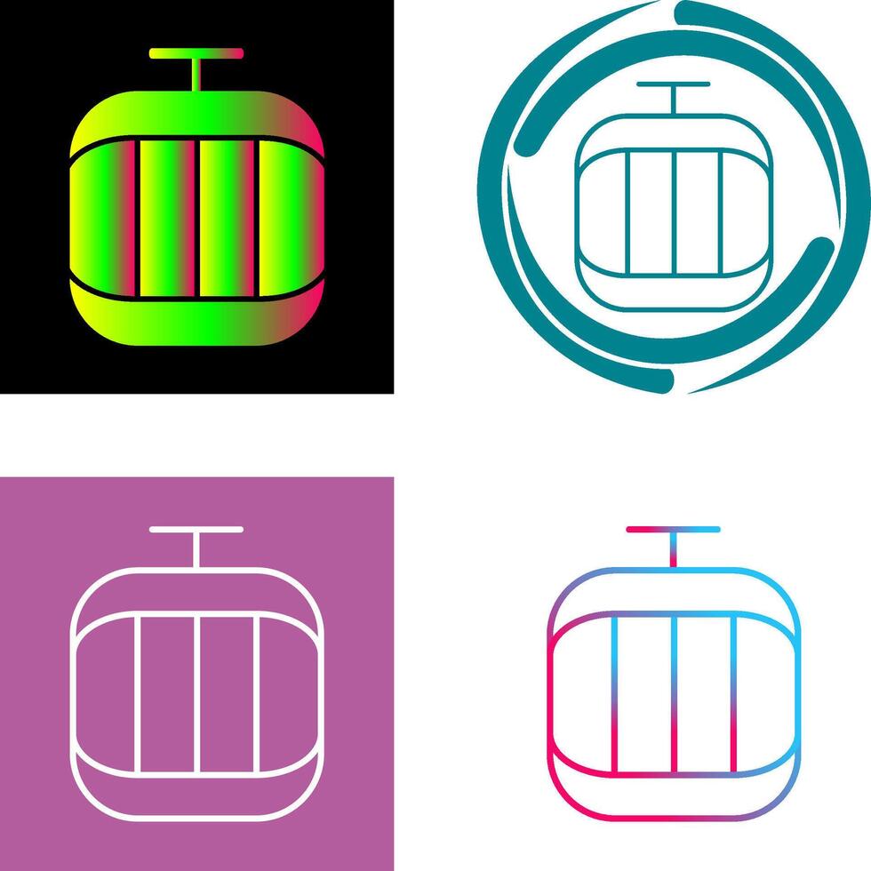 cable coche icono diseño vector