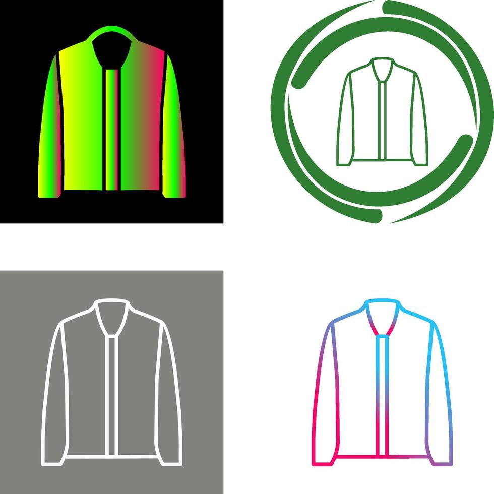 Jacket Icon Design vector