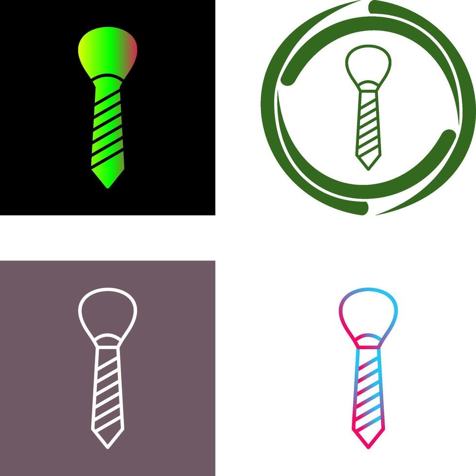 Tie Icon Design vector