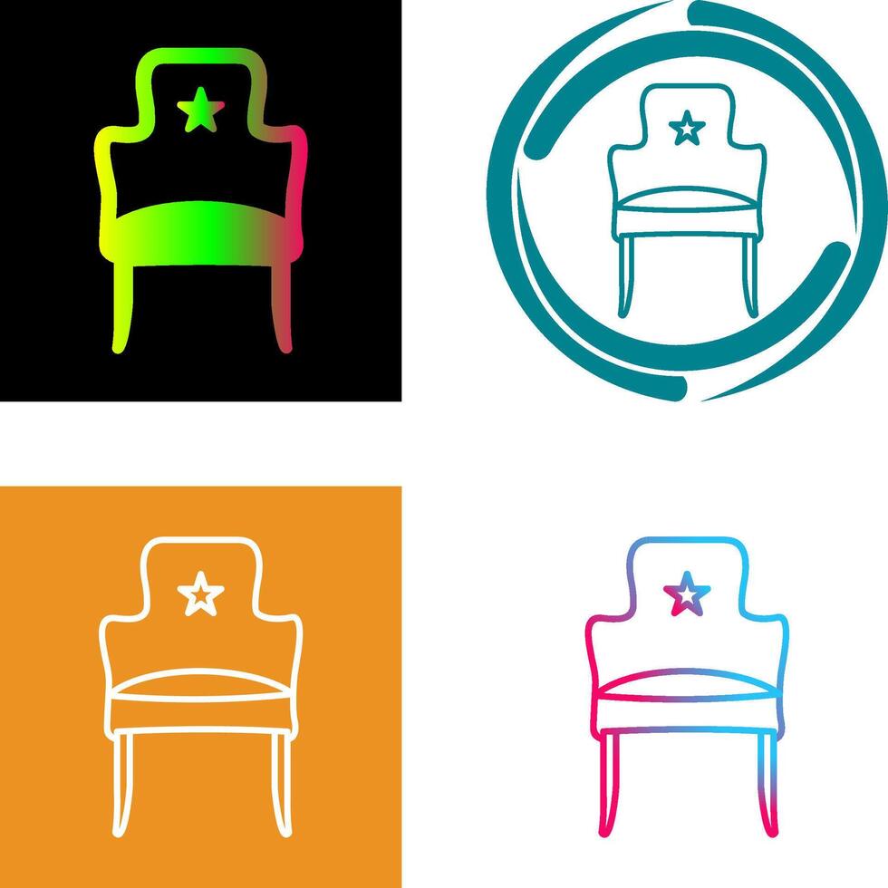 Seat Icon Design vector