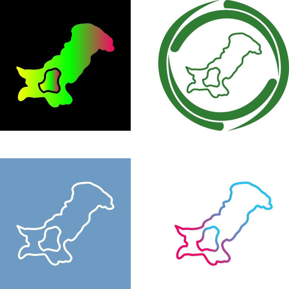 Map Icon Design vector