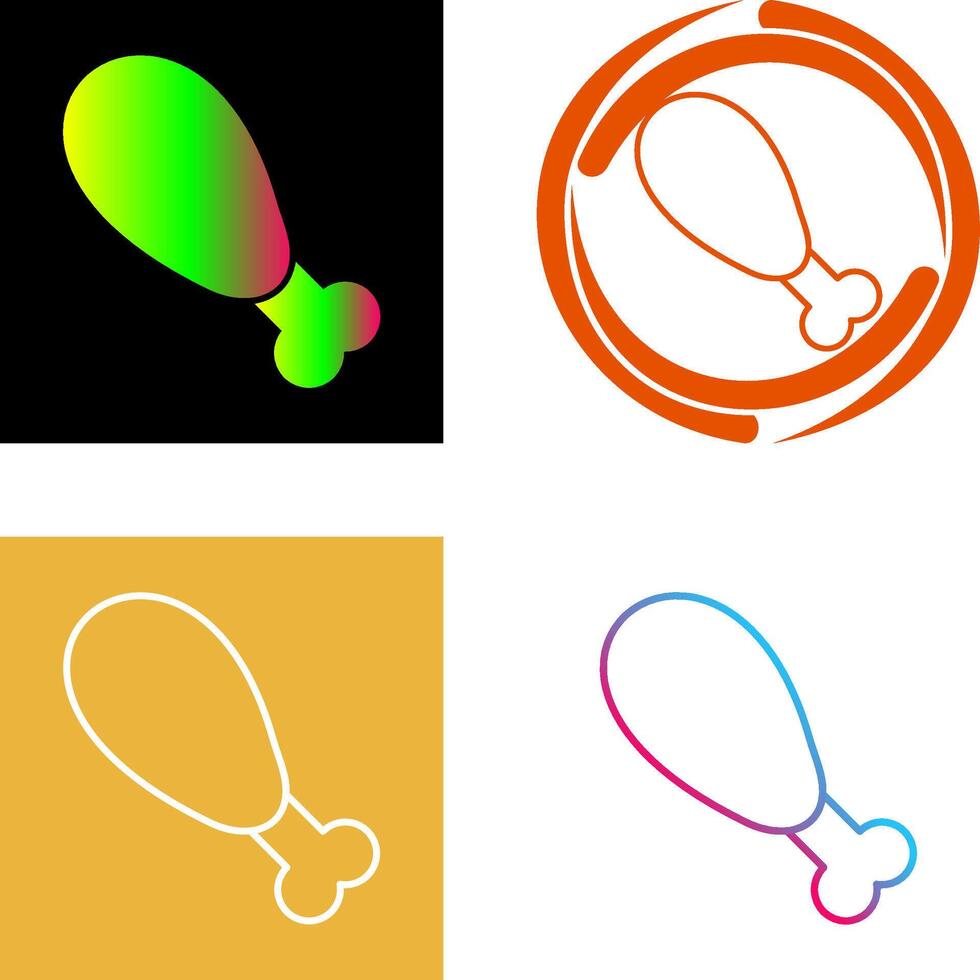 Leg Icon Design vector