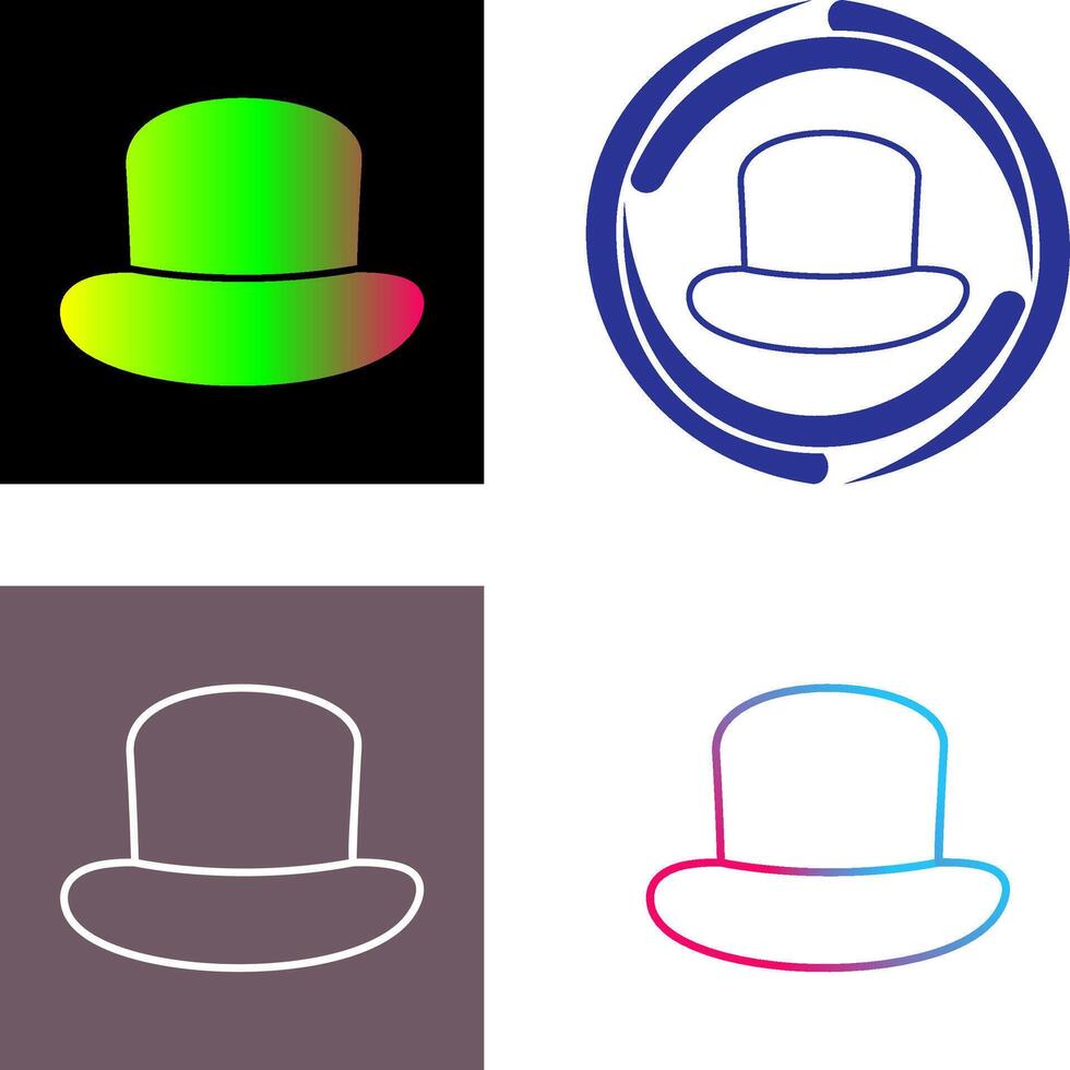 Hat Icon Design vector