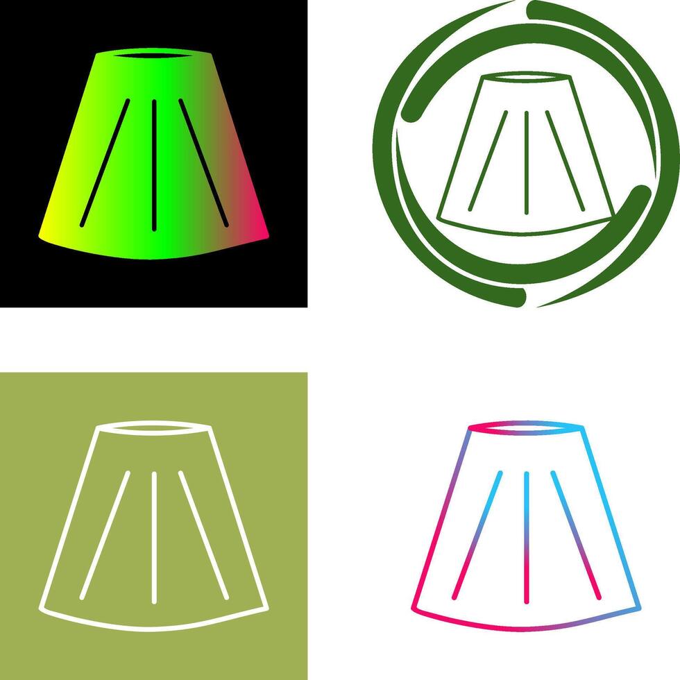Skirt Icon Design vector