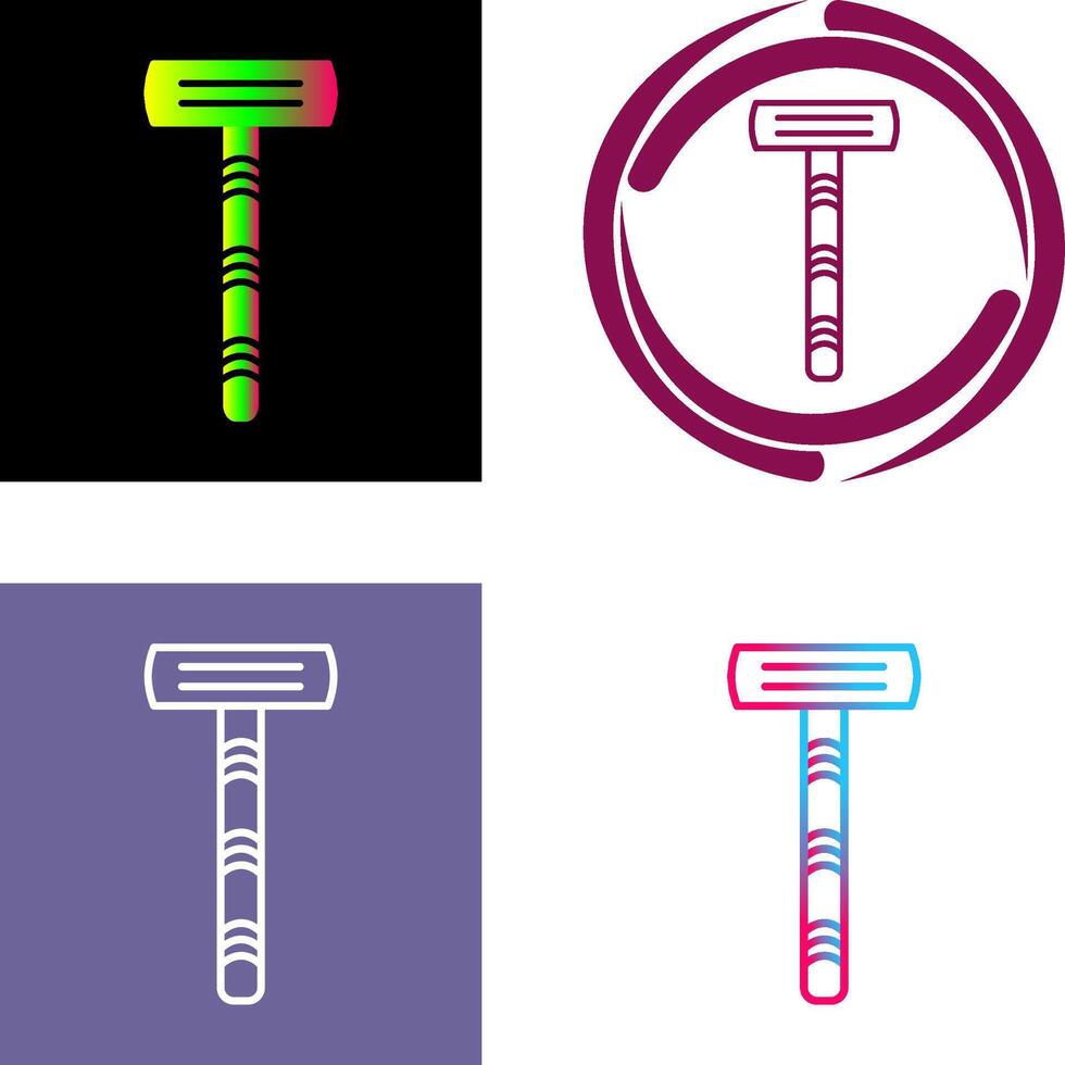Razor Icon Design vector