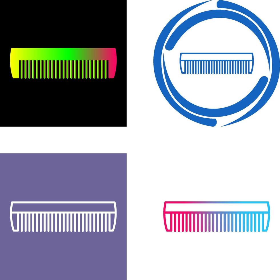 Comb Icon Design vector