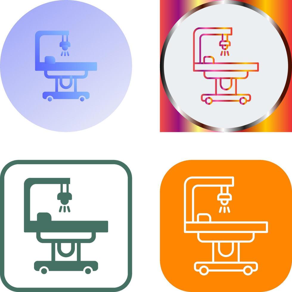 Operating Room Icon Design vector