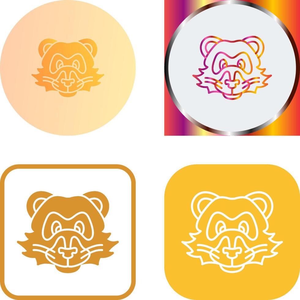 Ferret Icon Design vector