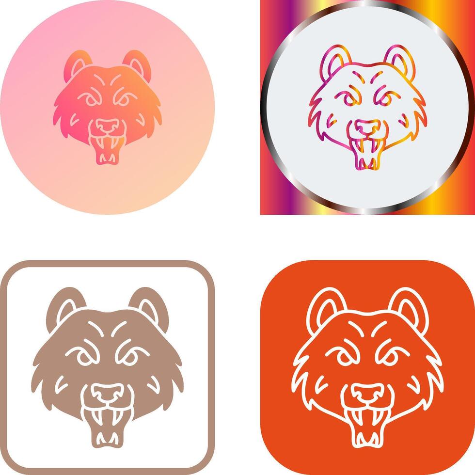 Bear Icon Design vector