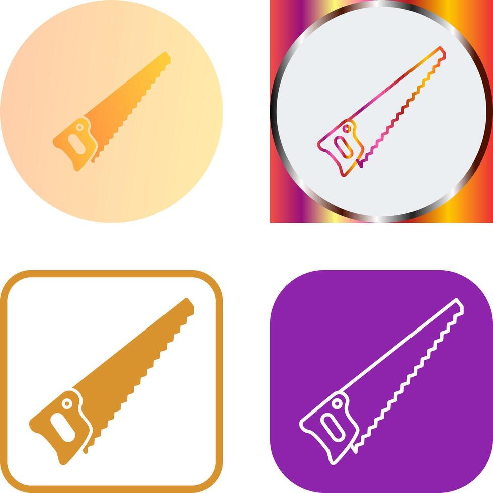 Saw Icon Design vector