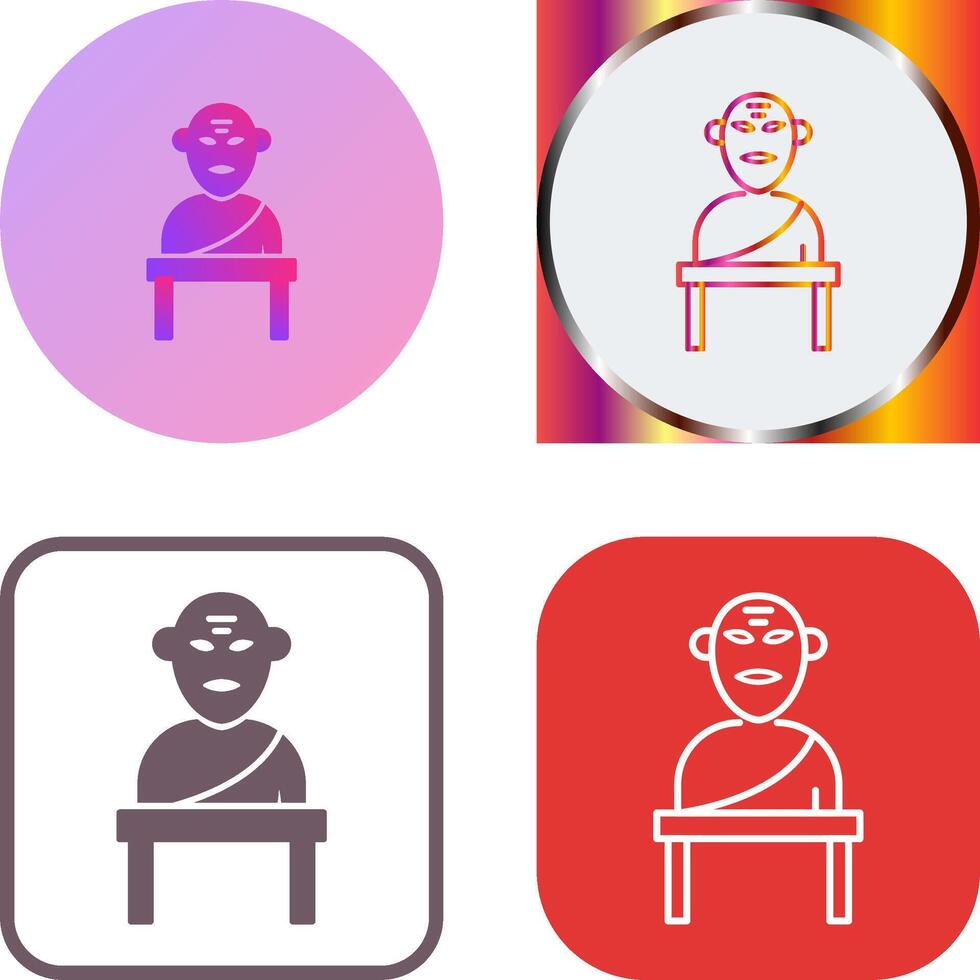 Greek god Icon Design vector