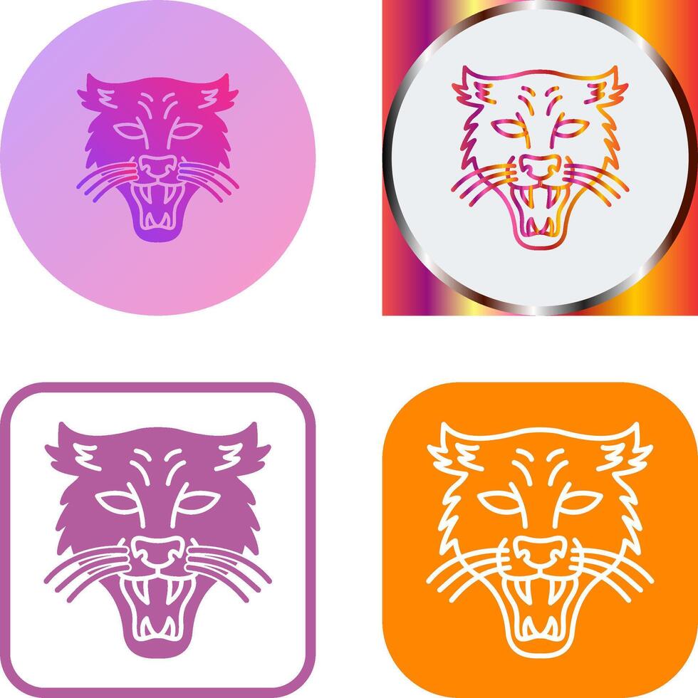 Puma Icon Design vector