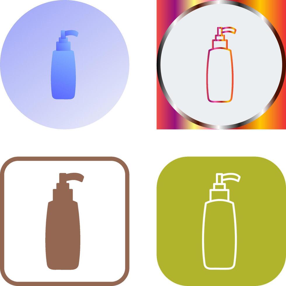 Cosmetic Product Icon Design vector