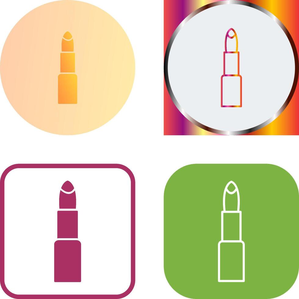 Lipstick Icon Design vector