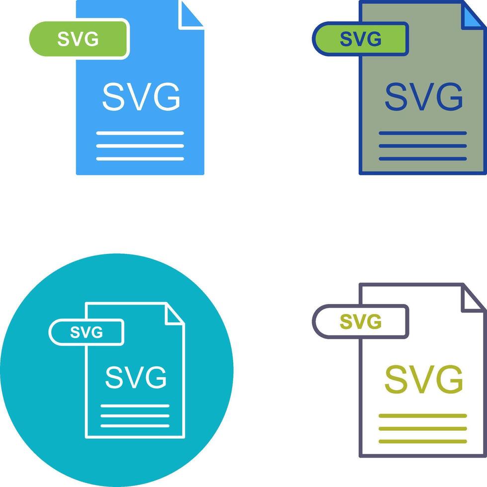 SVG Icon Design vector
