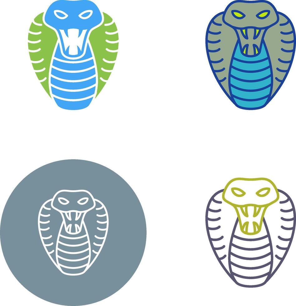 Snake Icon Design vector