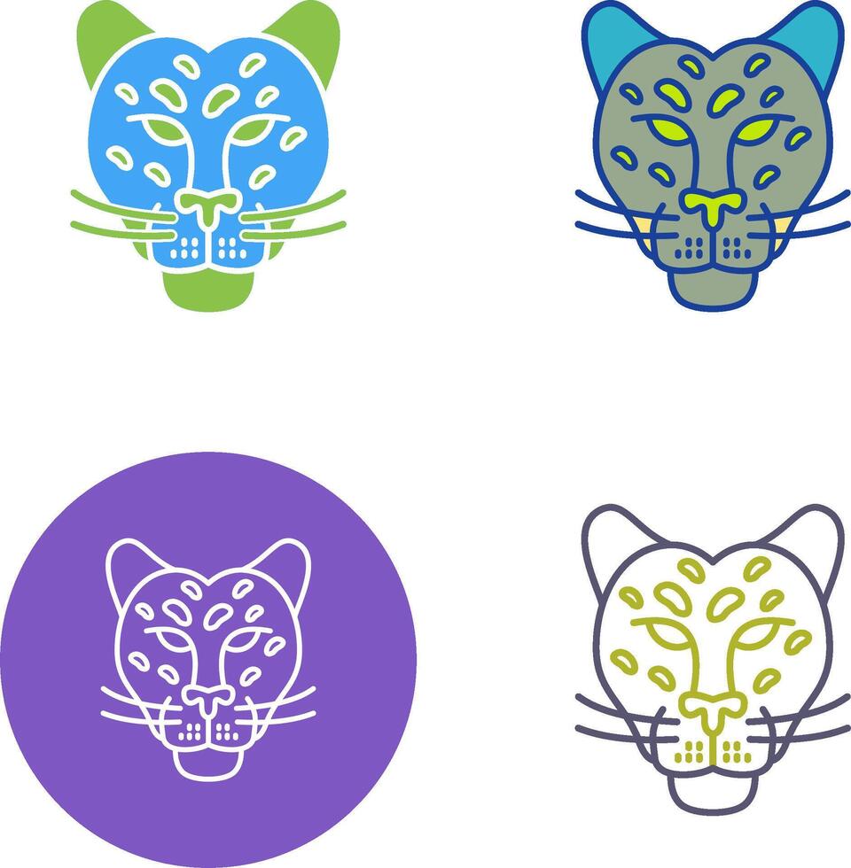 Jaguar Icon Design vector