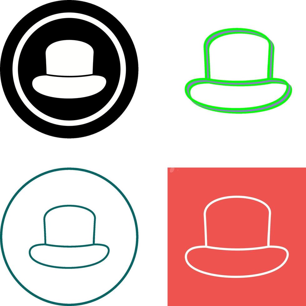 Hat Icon Design vector