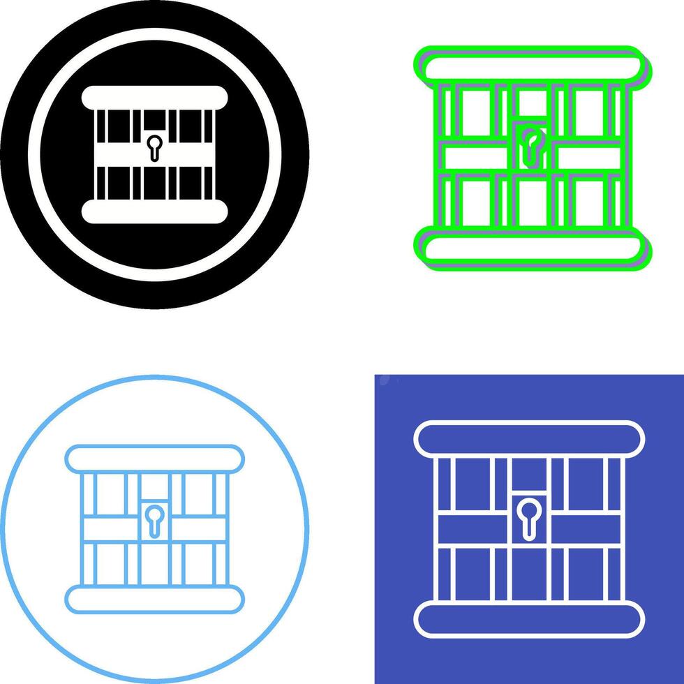 Jail Icon Design vector