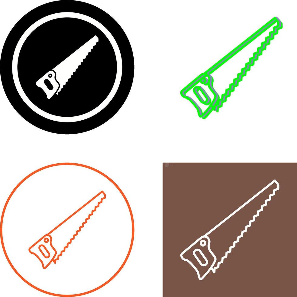 Saw Icon Design vector