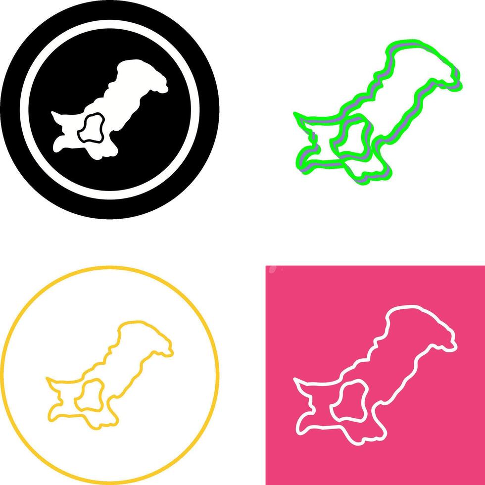 Map Icon Design vector