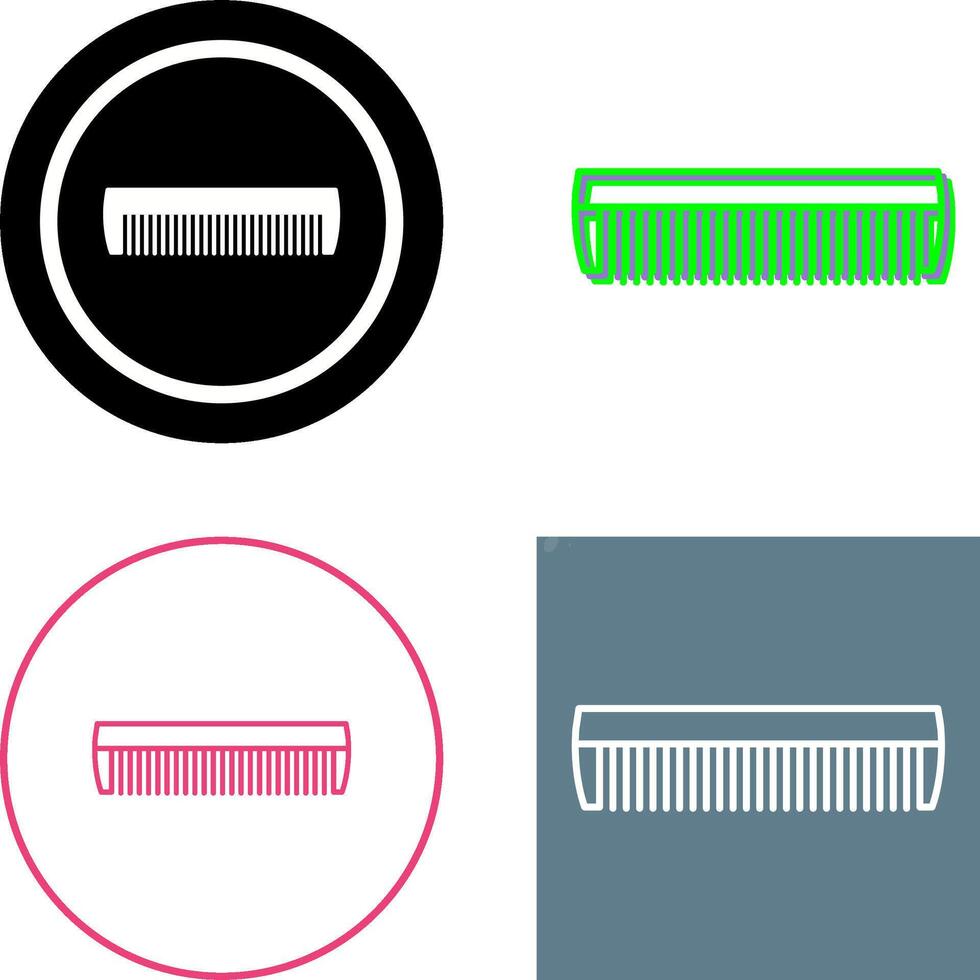 Comb Icon Design vector
