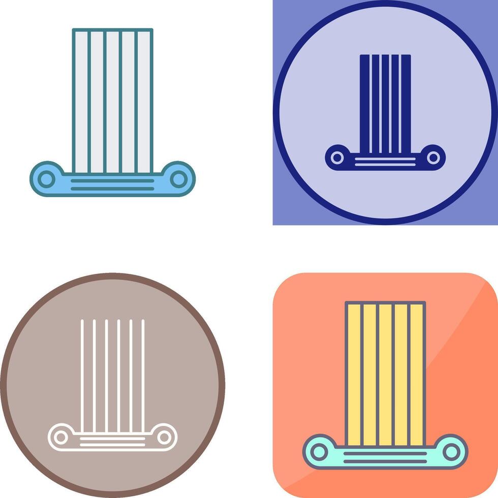 Column Icon Design vector