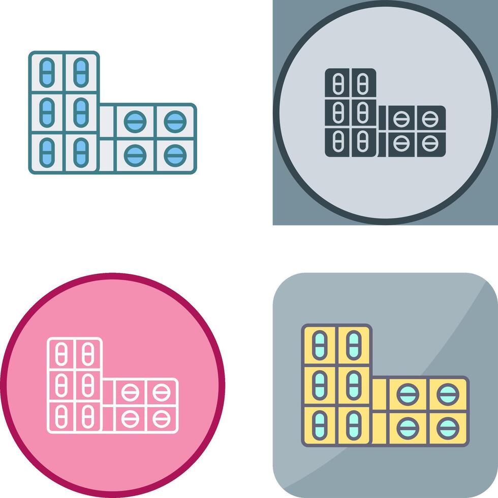 Aspirin Icon Design vector