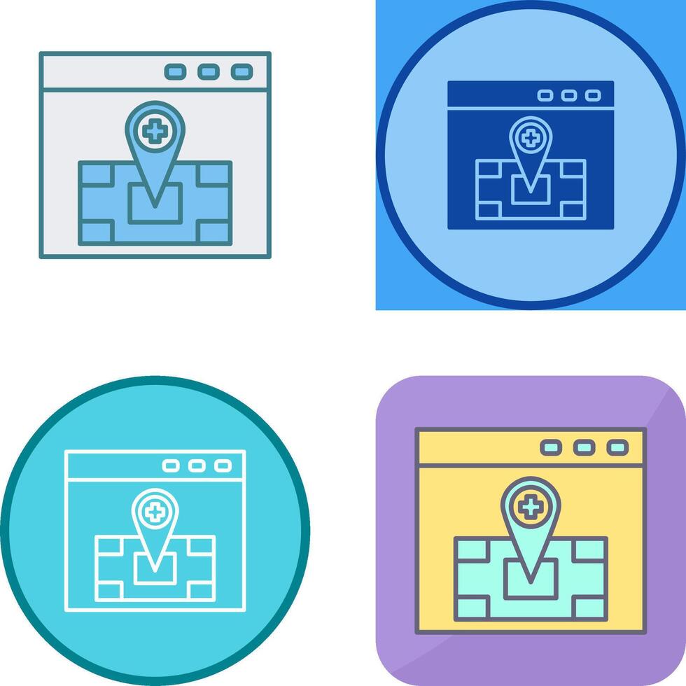 Location Icon Design vector