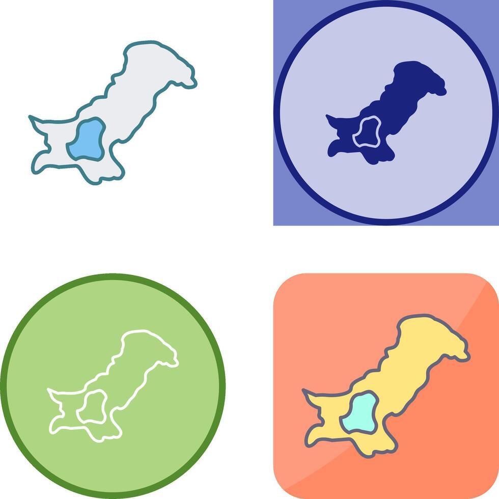Map Icon Design vector