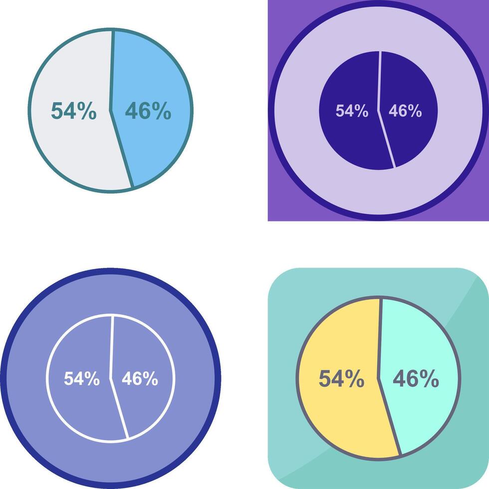 Candidate Stats Icon Design vector