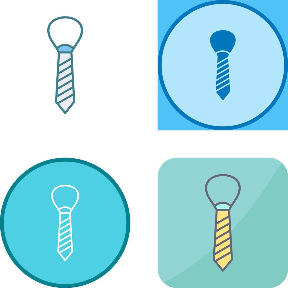 Tie Icon Design vector