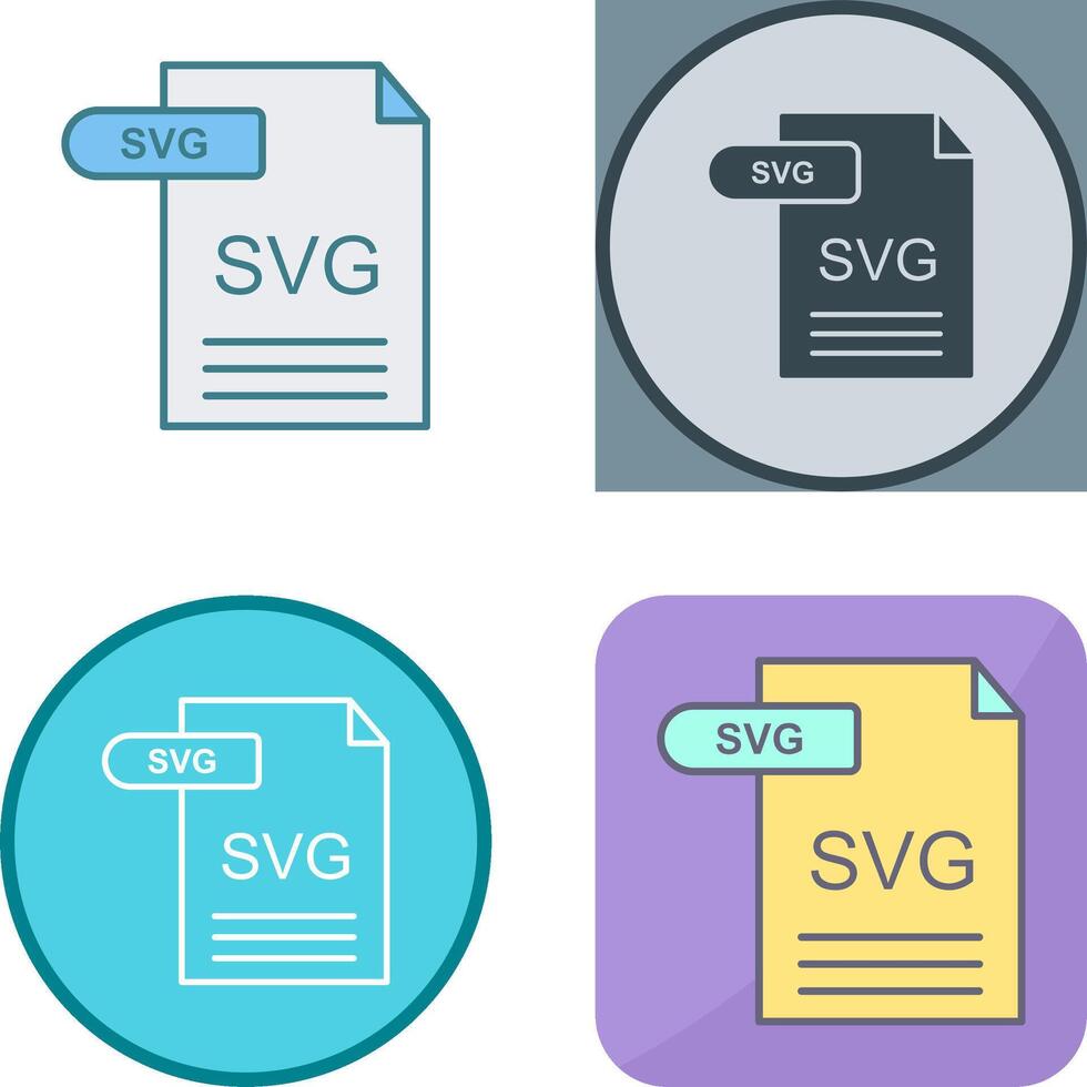 SVG Icon Design vector