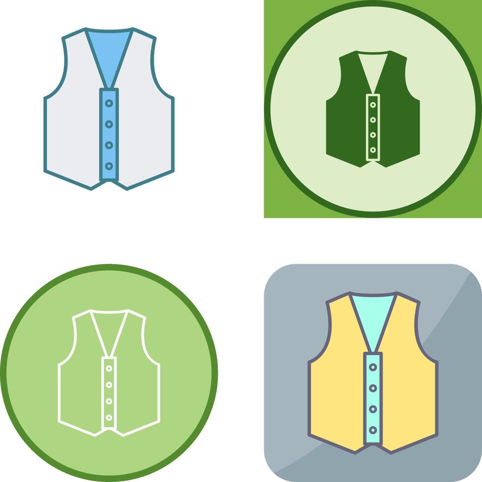 Vest Icon Design vector