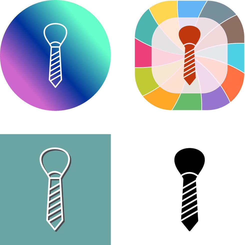 Tie Icon Design vector