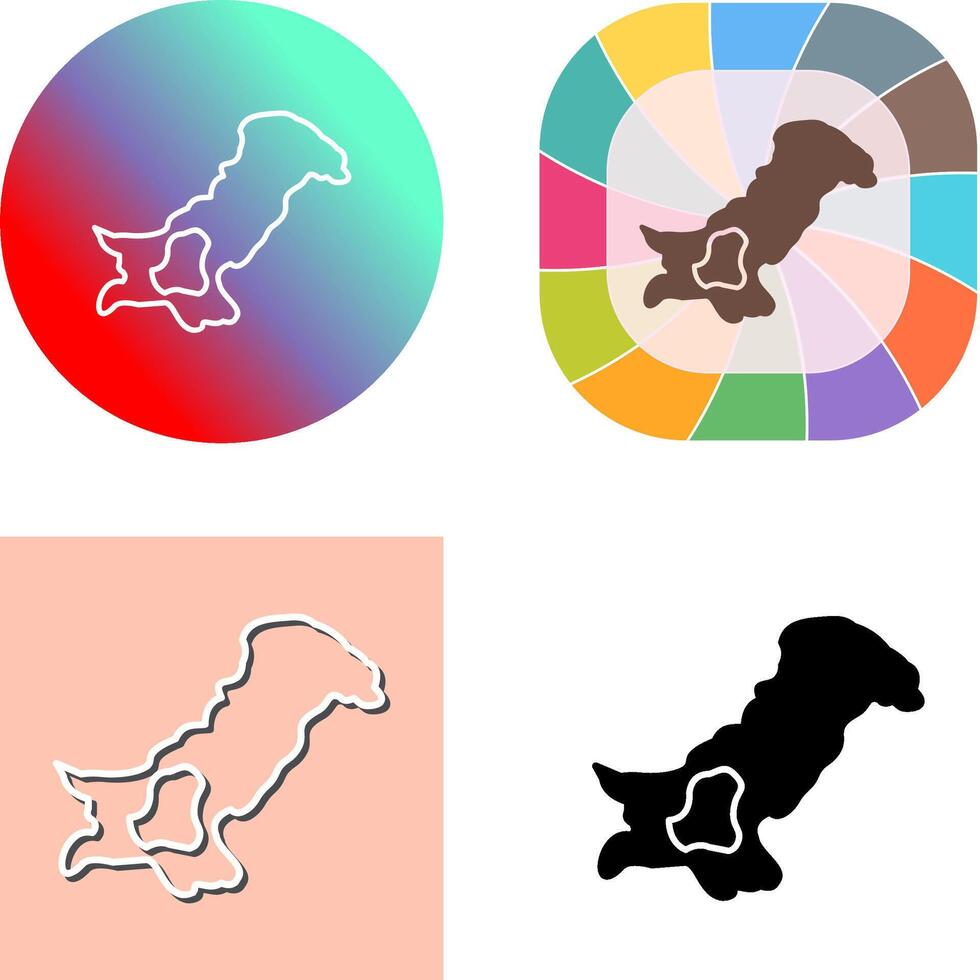 Map Icon Design vector