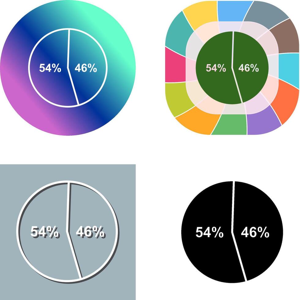 Candidate Stats Icon Design vector