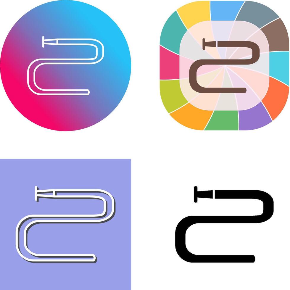 Water Pipe Icon Design vector