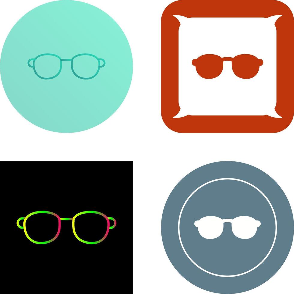 diseño de icono de gafas de sol vector